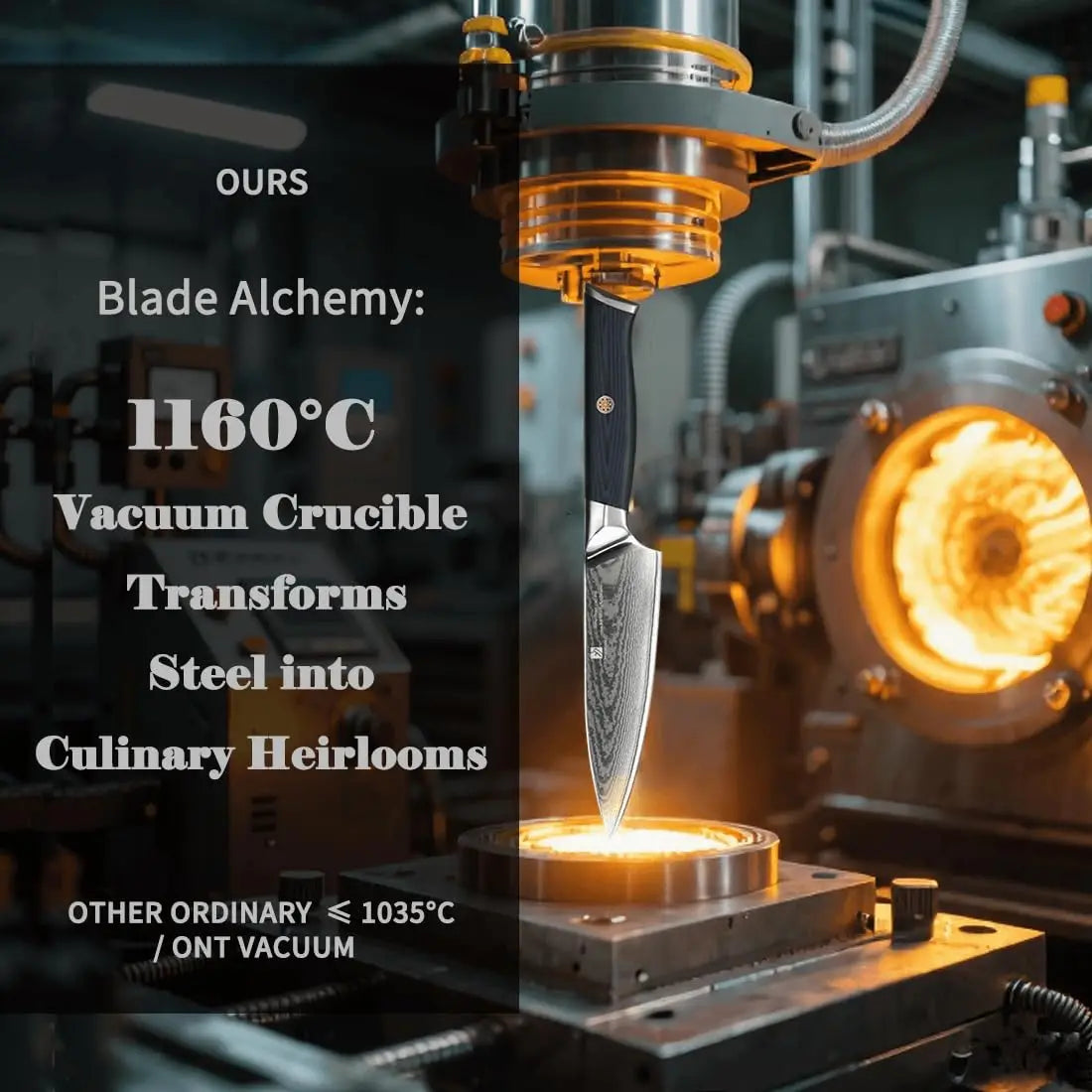 Super Sharp Non-Stick Kitchen Utility Knife - Ultimate Chef Tool