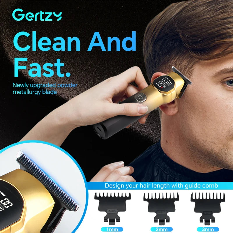 Professional 2-in-1 Men's Hair Clipper Set - Precision Grooming