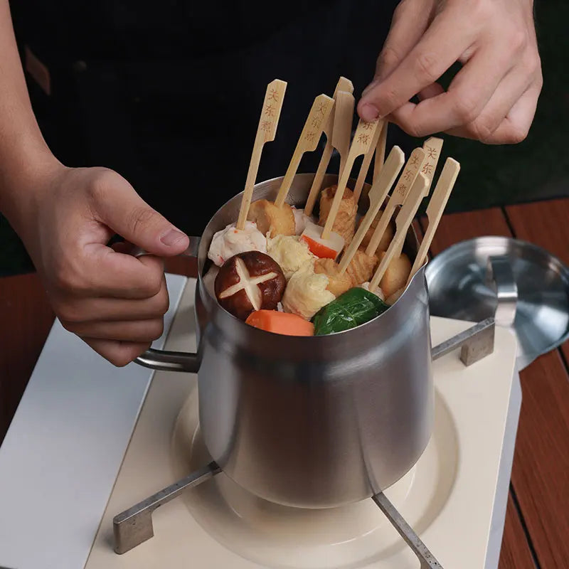 2L Stainless Steel Oil Filter Pot - Easy Frying & Storage