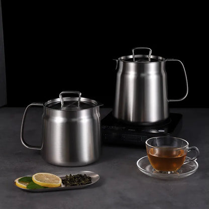 2L Stainless Steel Oil Filter Pot - Easy Frying & Storage