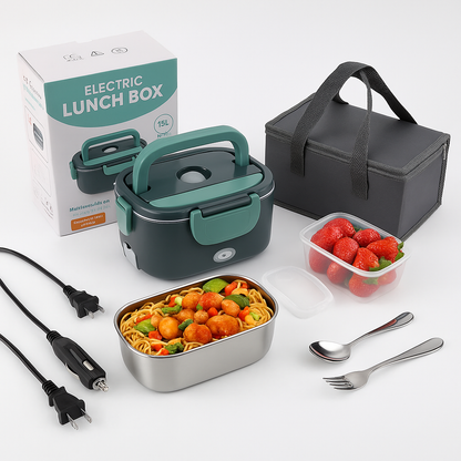 Portable Electric Heating Lunch Box - Enjoy Warm Meals Anywhere!