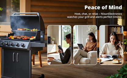 Smart Wireless Meat Thermometer - Perfect Cooking Every Time!