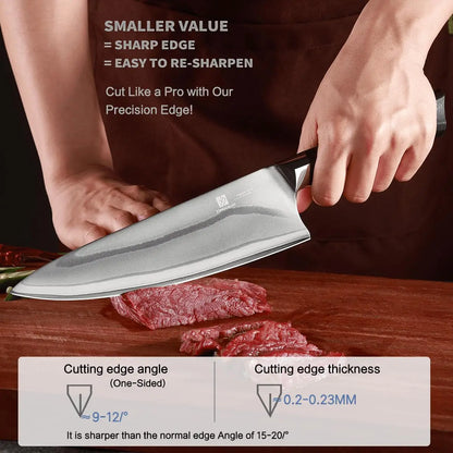 Chef Knife Set for Home Chefs – Precision & Comfort