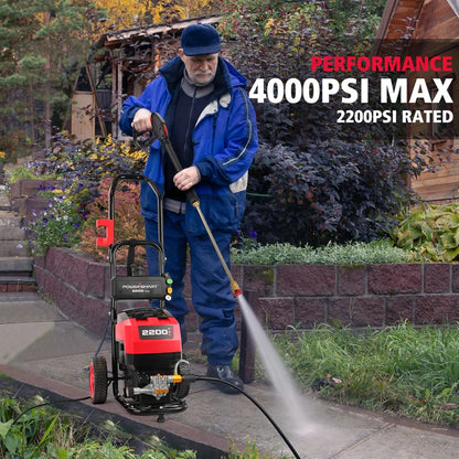 Power Mart 2200PSI Electric Pressure Washer – Ultimate Clean!