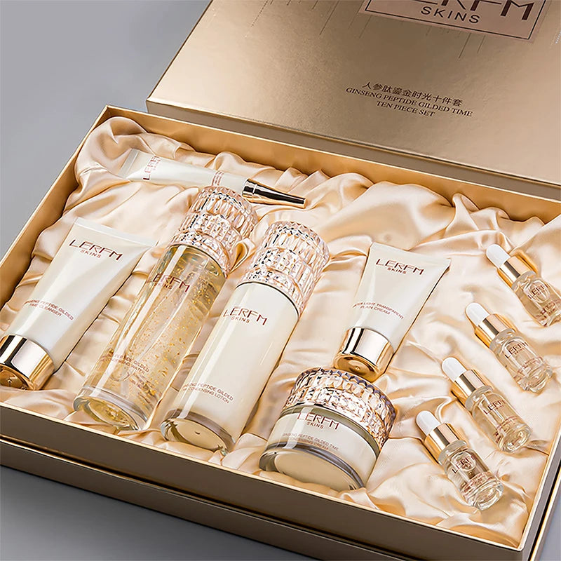 Ginseng Peptide Anti-Aging Skincare Set for Radiant Adults