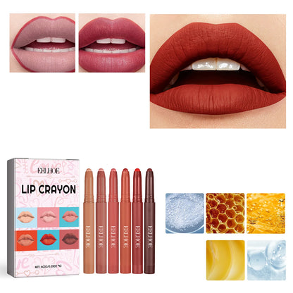 Long-Lasting Matte Lip Crayon for Perfect Lip Shape