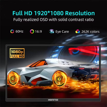 15.6" FHD Portable Monitor - Boost Productivity Anywhere!