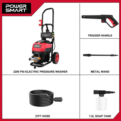 Power Mart 2200PSI Electric Pressure Washer – Ultimate Clean!