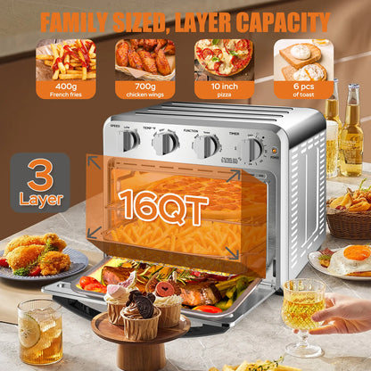 Multi-Function Electric Oven: Compact Baking Power for Home Chefs