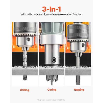 DB 1450W Portable Mag Drill Press - Unmatched Precision for Pros