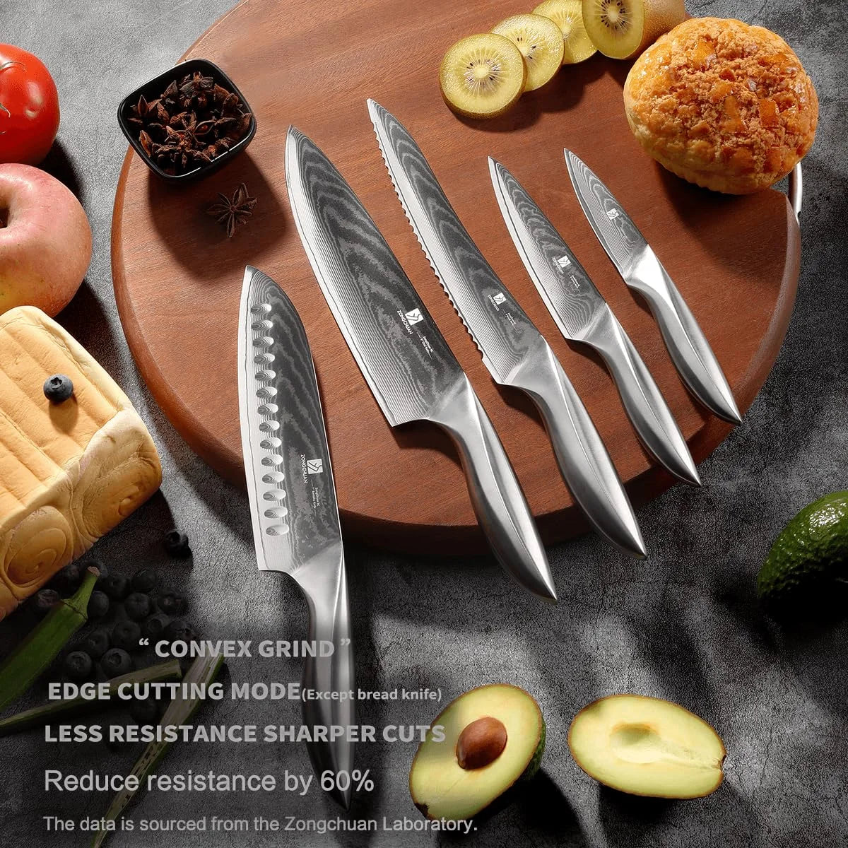 Chef Knife Set - Precision & Style for Culinary Pros