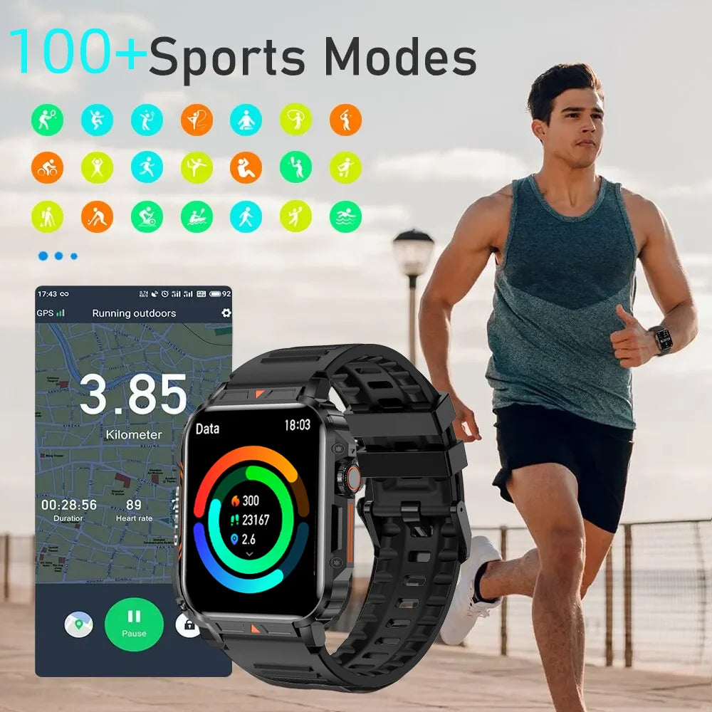 Smartwatch: Ultimate Fitness Tracker for Men