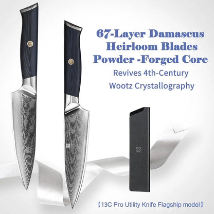 Super Sharp Non-Stick Kitchen Utility Knife - Ultimate Chef Tool