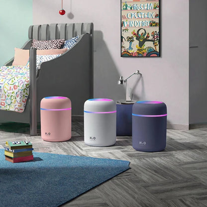 Aroma Air Humidifier with Colorful LED – Perfect for Relaxation