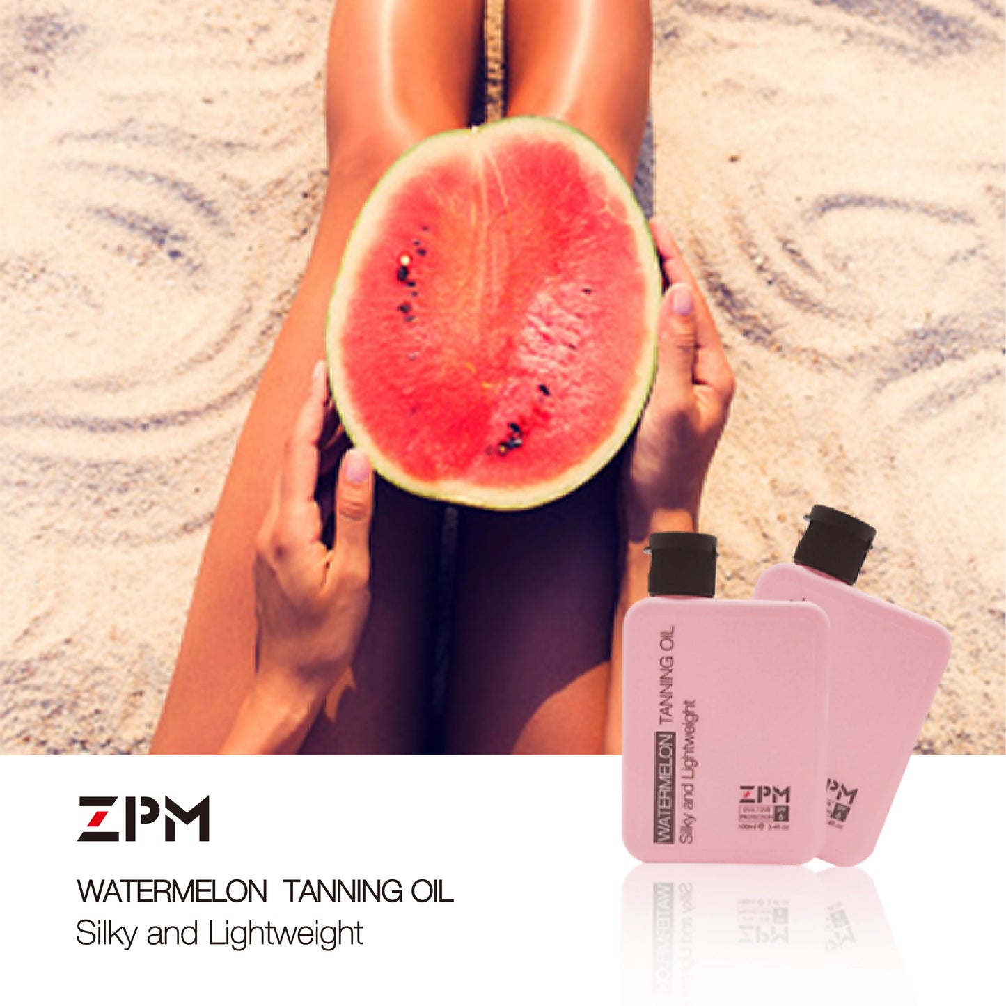 Deep Dark Tan Watermelon Tanning Oil | Private Label Skin Care