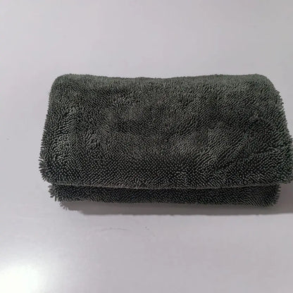 High-Performance Microfiber Car Wash Towel – Edgeless, 1200gsm