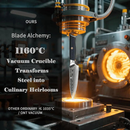 Super Sharp Non-Stick Kitchen Utility Knife - Ultimate Chef Tool