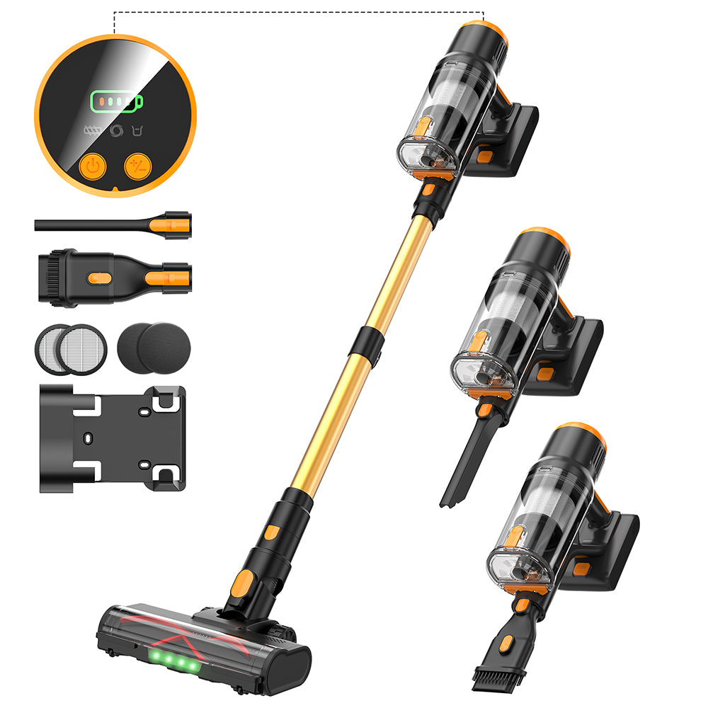 Cordless Vacuum Cleaner | 550W Power | 55 Min Runtime | Effortless Cleaning