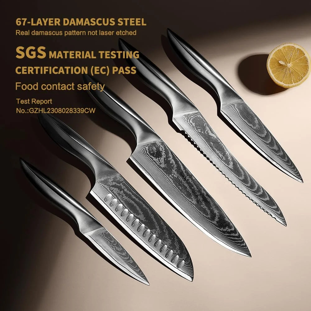 Chef Knife Set - Precision & Style for Culinary Pros