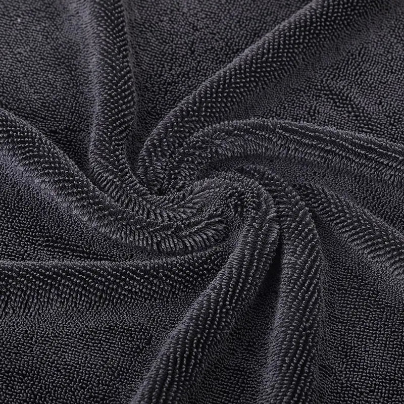 High-Performance Microfiber Car Wash Towel – Edgeless, 1200gsm