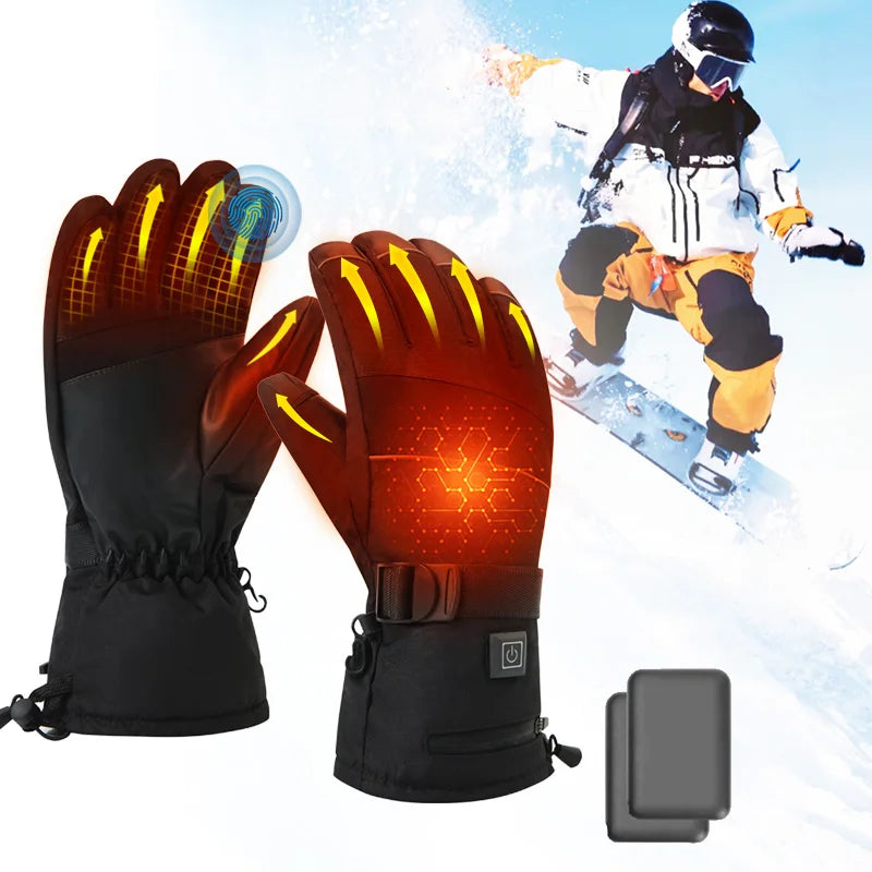 Heated Ski Gloves - Ultimate Winter Warmth for All Adventurers