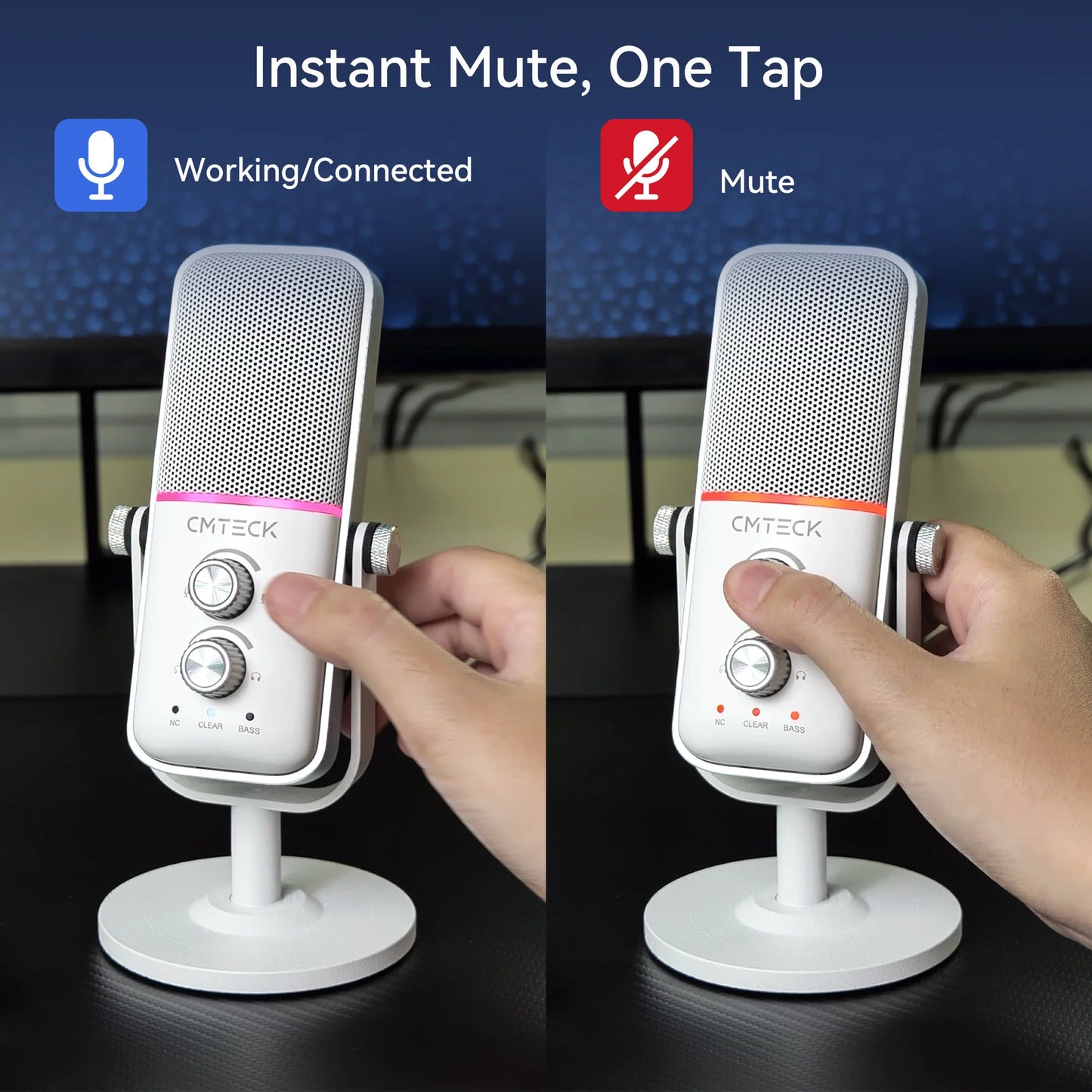 RGB USB Mic: Ultimate Clarity for Gamers & Podcasters