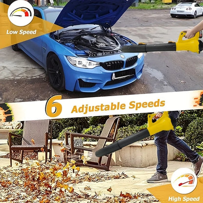Cordless Leaf Blower - Mega Power for Effortless Yard Cleanup