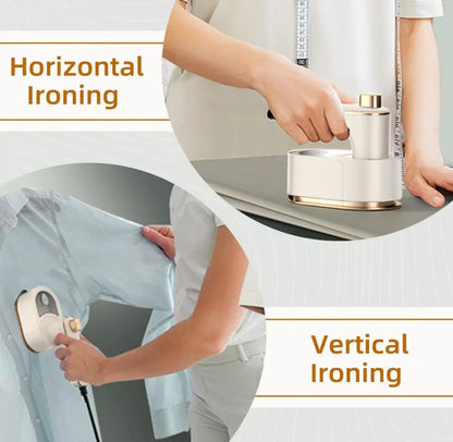 Portable Mini Dry Iron - Efficient Steam for Travel & Home