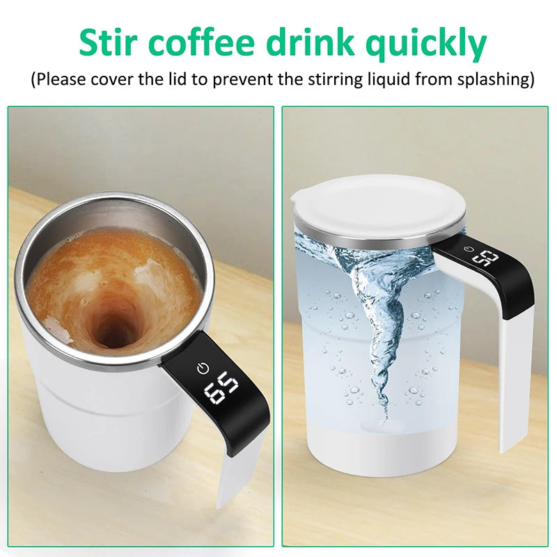 Smart Pour-Over Coffee Maker with Temp Display - Perfect Brew!