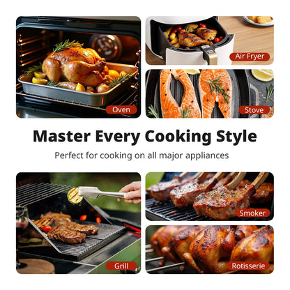 Smart Wireless Meat Thermometer - Perfect Cooking Every Time!