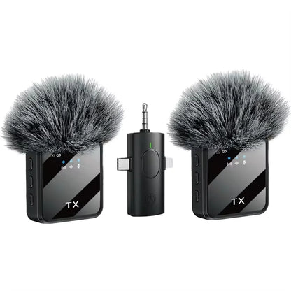 Wireless Lapel Mini Mic – Crystal Clear Audio for Creators
