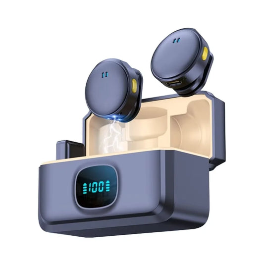 2Mic Wireless Lapel Microphone - Clear Audio for Professionals