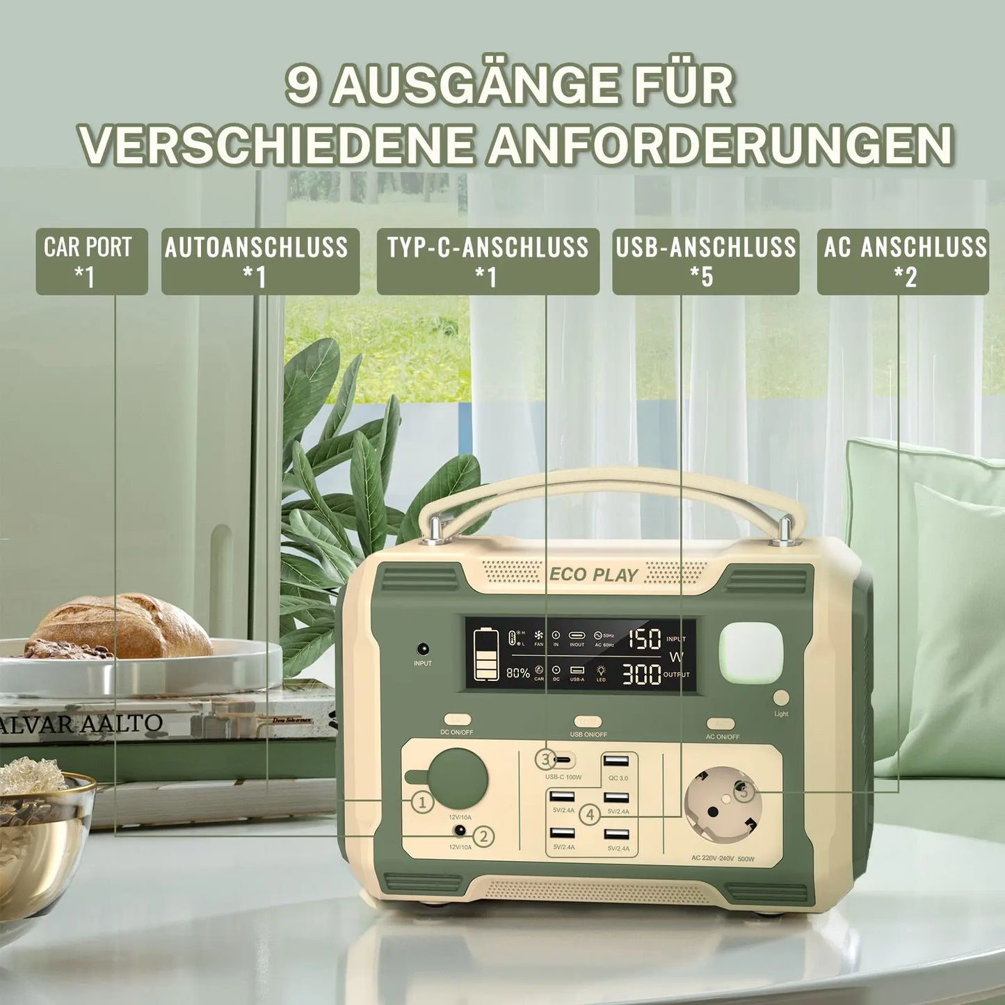 Portable DB 500W Power Station – Ultimate Outdoor Energy Solution