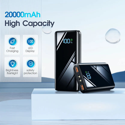 20000mAh Fast Charging Power Bank - Stay Powered Anywhere!
