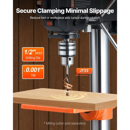 Adjustable 8-Inch Benchtop Drill Press - Precision for DIY Pros