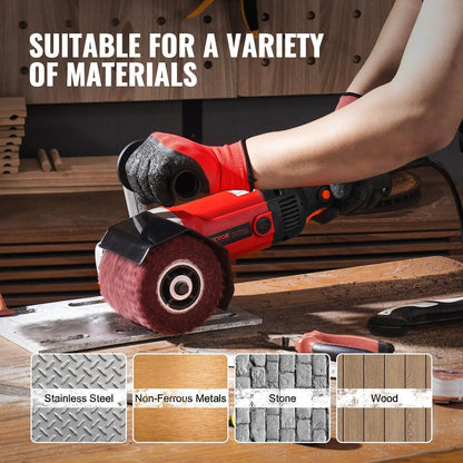 1200W Electric Metal Polisher - Effortless Shine for Pros