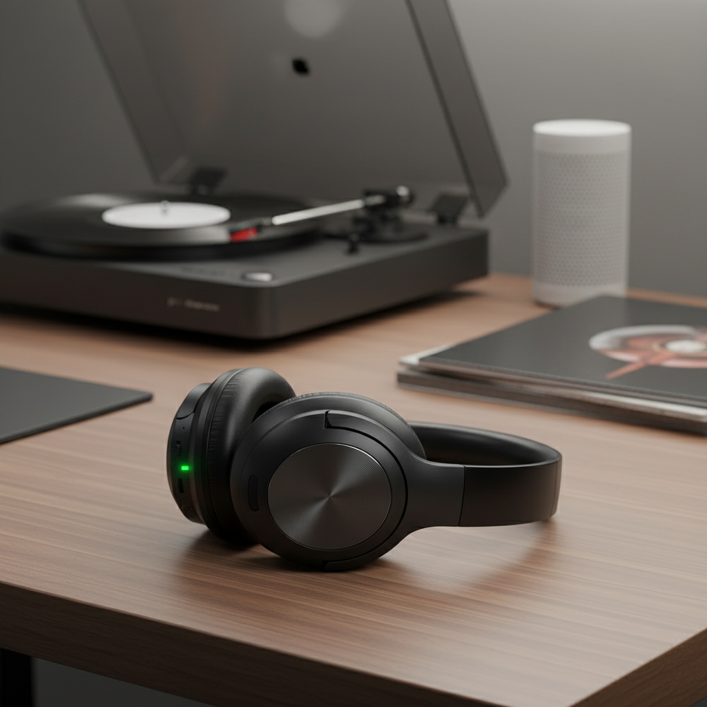 QERE E80 ANC Wireless Headphones